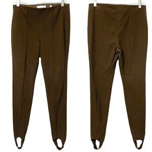 VINCE Cotton Blend Stirrup Leggings S